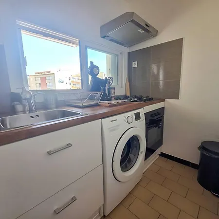 Au Cap D'agde, Parking - 2 Pers. - Fr-1-880-99 아파트 아그